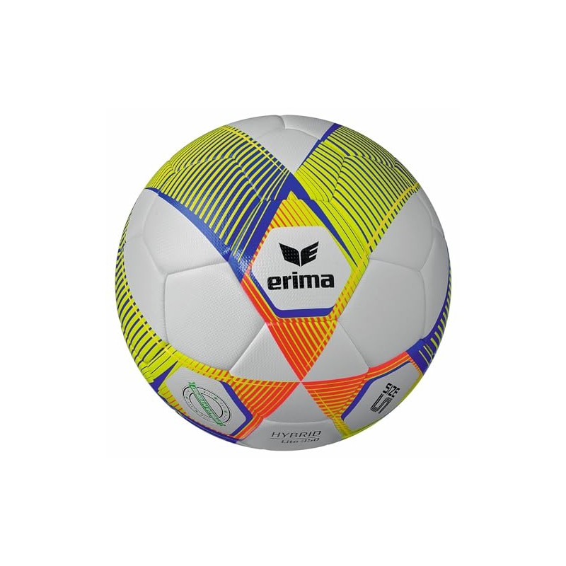 Erima Hybrid Lite 350 Football New Royal/Fiery-Coral 5