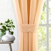 Singinglory Voile Curtains Set of 2 with Tiebacks,Sheer Net Solid