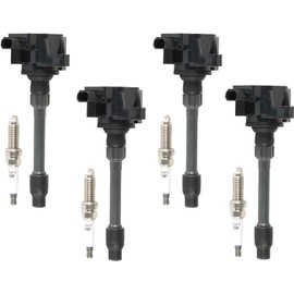 yeedaky UF781 4pcs Ignition Coil Pack 95660 Iridium Spark Plugs fit for Honda CRV L4 1.5L 2017-2020 for Civic 2.0L 2017-2020 Automotive Replacement Ignition Coil Packs IGC0095 8010843