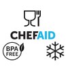 Chef Aid Pizza Pan Perforated 32cm Diamater Tray for Oven