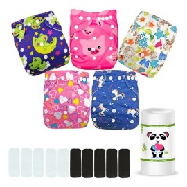 Pañales De Tela Bebes Insertos Nocturnos Ecobaby Original