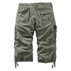Surplus Trooper Legend 3/4 Mens Cargo Shorts, Olive, M