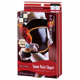 サウナウエストシェイパー ブラックM