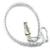 M-Teile-Store Tie Chain 55 cm Coated with Panic Hook and