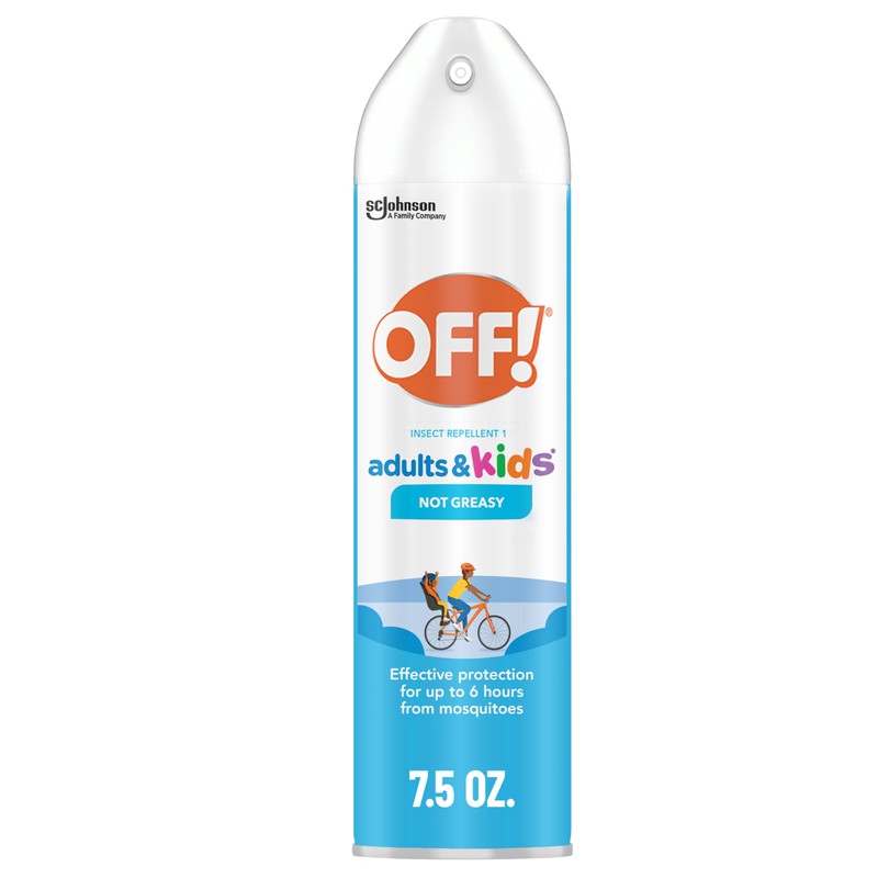 OFF! Insect Repellent Aerosol for Adults & Kids, Fragrance-Free Bug