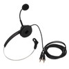 H360‑PC PC Monaural Headset Corded Single Ear Headset with 3