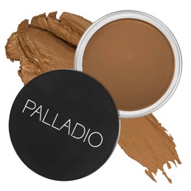 Palladio Bronzer en Crema para Rostro y Cuerpo, Brillo Solar Natural, con Aloe y Manteca de Cacao, Cobertura Ajustable, Fórmula Vegana, Libre de Crueldad Animal, Para Todo Tipo de Piel, (Toasted Almond)