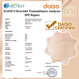 Hikari Skin Essentials Premium Sun Perfect Tinted Sunscreen SPF 50 -  50ml