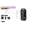 Pelican - EXODRY 20L Medium Drybag - Black - Waterproof