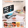 Food Vacuum Sealer Machine with Storage & Built-in Cutter