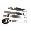 Unbekannt German army cutlery set with practical neoprene case