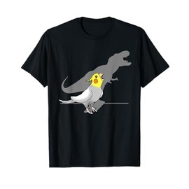 Cute Screaming Parrot Funny T-Rex Cockatiel T-Shirt