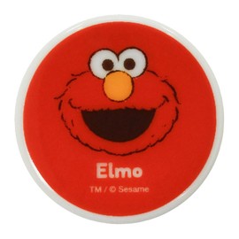 Sesame Street 535619 Elmo Chopsticks Rest, Dishwasher Safe, Color Face, Red, Approx. 1.6 inches (4 cm), Made in Japan
