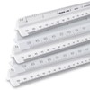 5 Pack - Pacific Arc Engineering Economy Scale Ruler,Divided by:10,