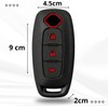 Genérico Funda de Silicona para Llave de Coche Nissan Versa