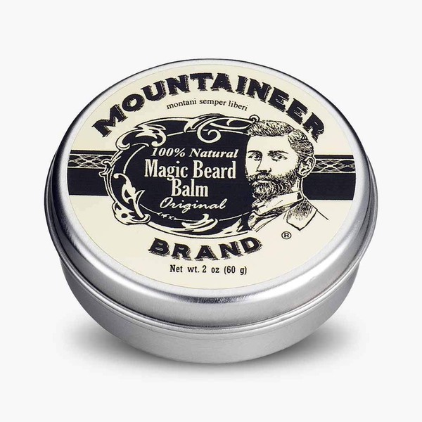 Magic Beard Balm by Mountaineer Brand: All Natural Beard Conditioning Balm (Original)