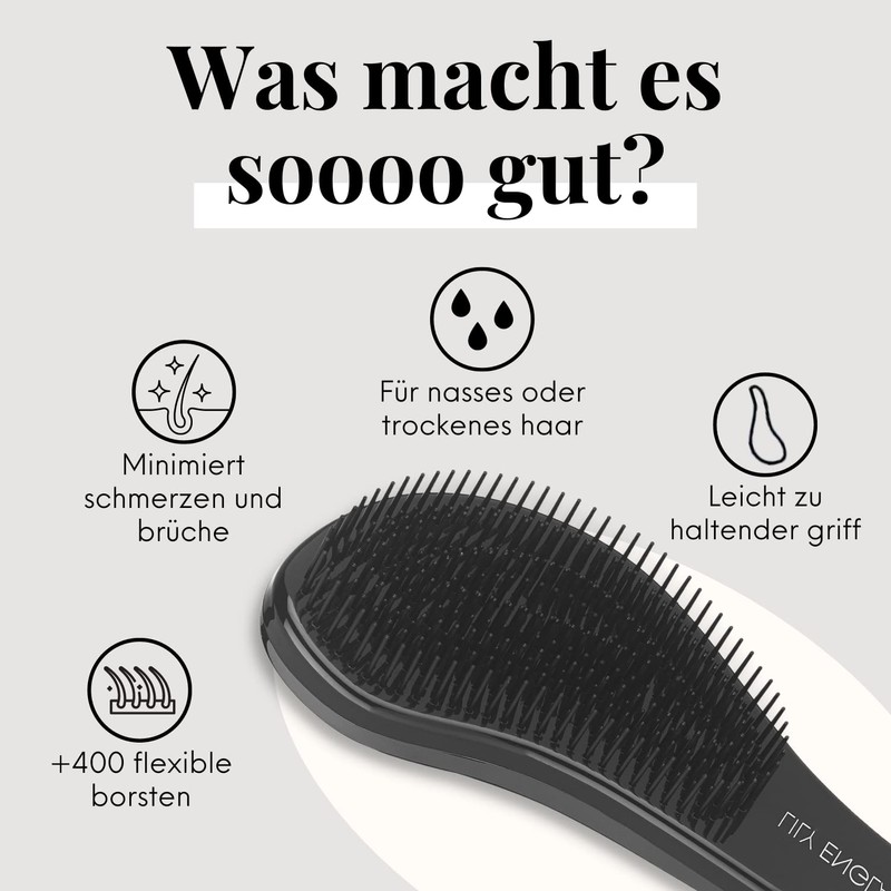 Hair Brush without Pulling, The Perfect Brush for Curls, Thick,