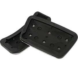 kashaipu Stainless Steel Foot Rest Brake Accelerator Pedal Cover Kit for Lexus es300/350 rx350/450 nx200T/300/h for Toyota Camry Highlander corrola rav4 (14-18 Camry Highlander 10-17 ES 10-14 RX)