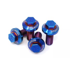 Burger Motorsports 4x BMS Titanium Strut Cross Brace Bolts for Kia Stinger/Genesi