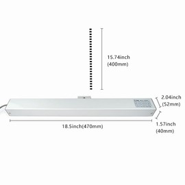 Olideauto Model SD400 Skylight Opener Automatic Window Opener for Greenhouse with 15-3/4'' Travelling Distance