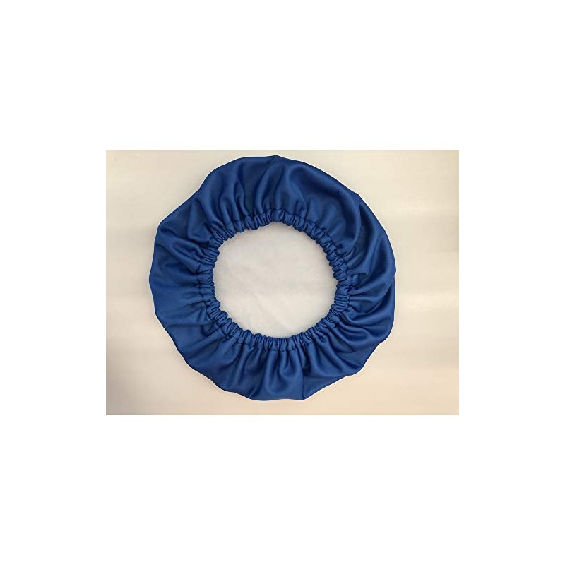 TRUSCO HMCS-B Helmet Cover with Sponge Fabric, Soft Type, Blue