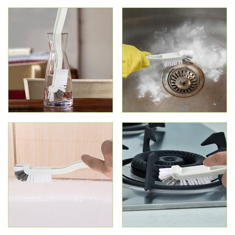 Paquete de 8 cepillos limpiadores de lechada, Herramientas de Limpieza
