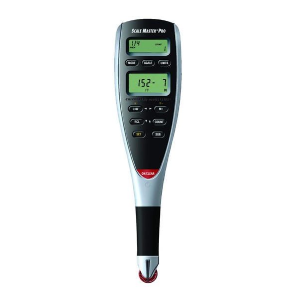 Calculated Industries 6025 Scale Master Pro Digital Plan Measure Take-off