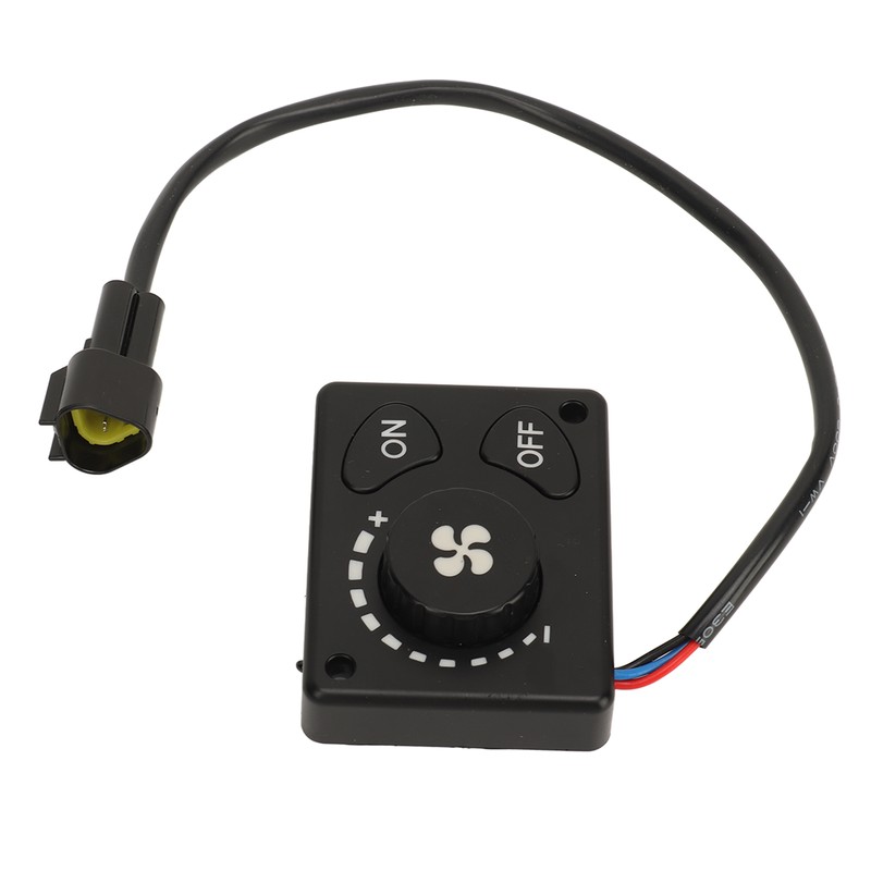 DC12V 24V Parking Heater Controller Knob Switch 3 Pins Port