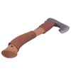 Leather Axe Collar Hatchet Head Protector Cover with 5M Axe