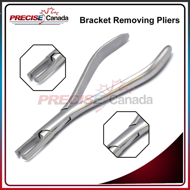 PRECISE CANADA Orthodontic Bracket Removing Plier Dental Braces Removal Tools