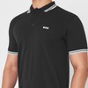 BOSS Men's Paddy Organic Cotton Polo Shirt with Contrasting Logo
