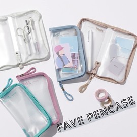 Raymay Fujii KPF1085DP Pen Case, Kept Fave Pen Case, Dusty Purple