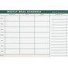 Weekly Magnetic Meal Planner & Tear Off Grocery List -