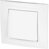 Flush-Mounted On/Off Switch, Plug-In Terminal, All-in-One, Series M1 Pure White