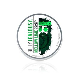 Billy Jealousy Beard Balm, Mellow Lime Bergamot, 2.0 oz.