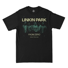 Linkin Park Unisex's Standard, Washed Black