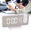 FM Radio LED Digital Smart Alarm Clock LED Digital Projection