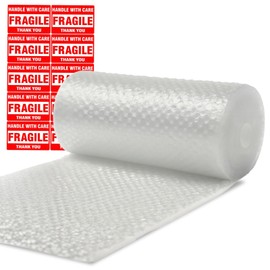 Bubble Cushioning Wrap -12 Inch x 15Feet Bubble Packing Wrap