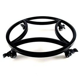 Zhongma 18.1" Plant Caddy with Wheels, Heavy Duty Construction, 300 Lbs Capacity, Load-Bearing Wheels with Brakes