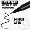 DekRion Liquid Eyeliner Pen, Waterproof Eyeliner Long-lasting Eyeliner, Metallic-Eyeliner Easy