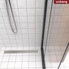 WEBANG 24 Inch Linear Shower Drain Rectangular Floor Drain with