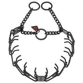 Sprenger Easy On Black Stainless Steel Prong Collar 2.25mm 14 Inch Neck