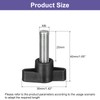QUARKZMAN M8 x 25mm T-Shape Thumb Screw Handle Carbon Steel