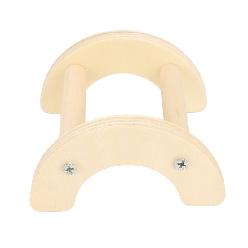 Chick Perch Paw Grinding Stable Structure Arch Shape Wooden Chicken