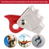 Outdoor Safety Mountaineering Rock Climbing Rope Grab Riser Clamp Ascender