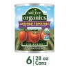 Take Root Organics No Salt Added Canned Organic Crushed Tomatoes 28 oz