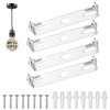 Rybtd Set of 4 Ceiling Light Bracket 90 mm Pendant