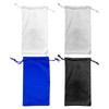 Mivanta 4pcs Microfiber Glasses Pouch Sunglasses Pouch Soft Drawstring Case