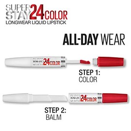 Maybelline New York Superstay 24, 2-step Lipcolor, Wear On Wildberry 045