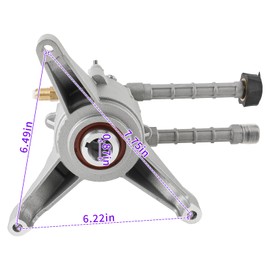 Carbhub 7/8" Shaft Vertical Pressure Washer Pump Compatible with TroyBilt Craftsman Karcher Generac Compatible with SRMW 22G26-EZ 2600-3000 2.2 2.5 GPM 2.2G24 PSI Compatible with Most 4-7 HP Engines